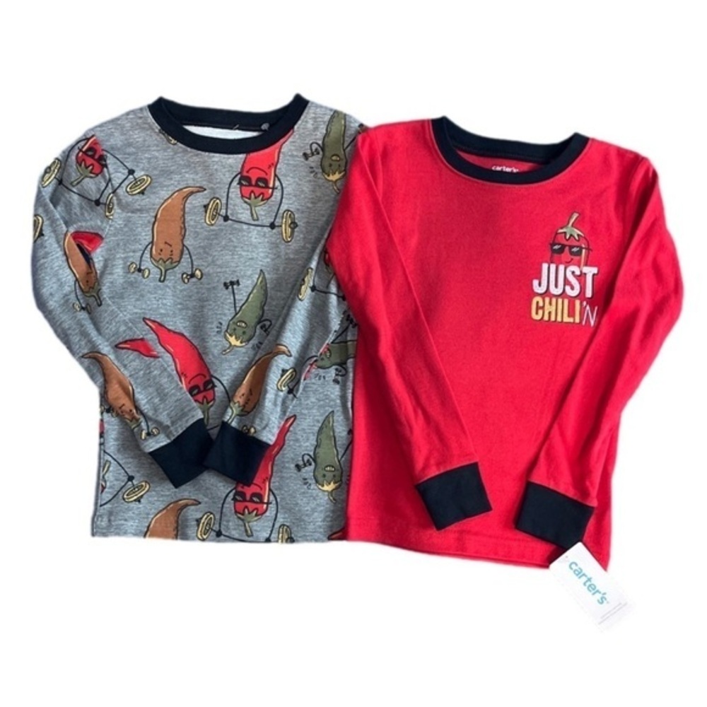 ⭐️ NWT Carters two long-sleeve t-shirts- size 5